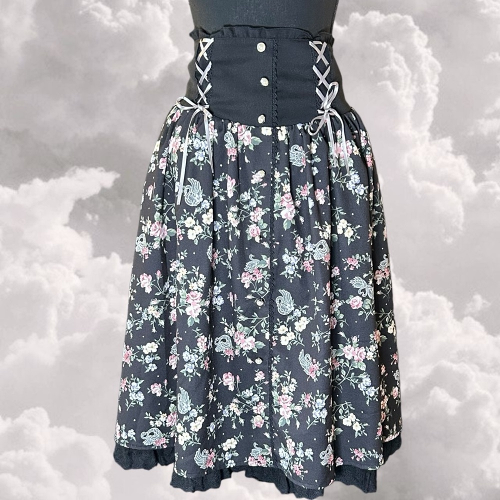 2-in-1 midi skirt and dress from japan
